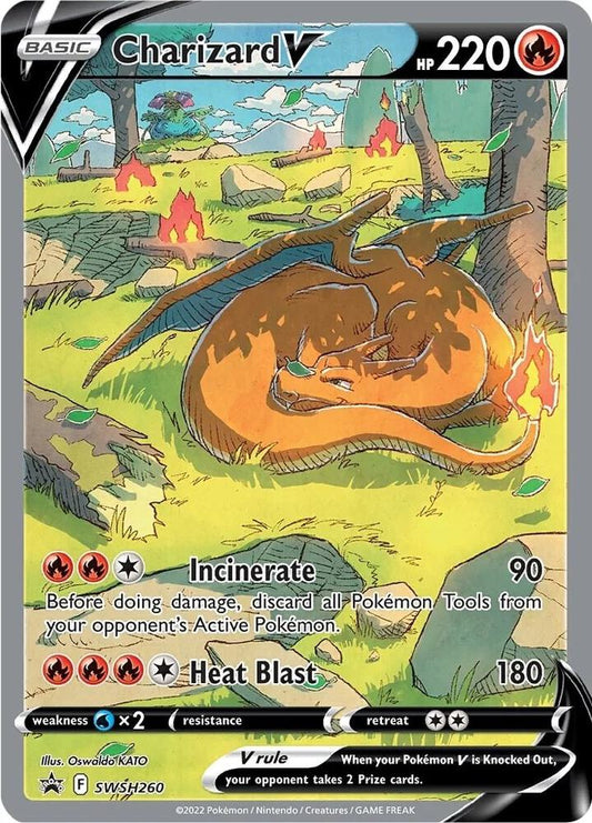 Charizard V - SWSH260 - SWSH: Sword & Shield Promo Cards - SWSH260