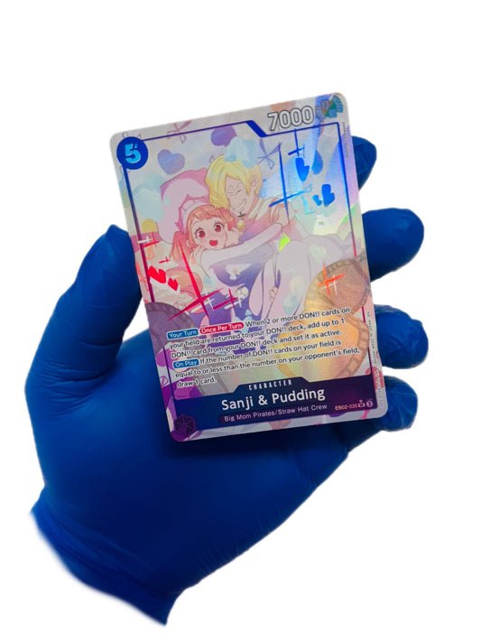 Sanji & Pudding (Alternate Art) EB02-035