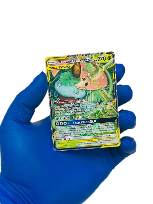 Venusaur & Snivy GX Tag Team 1/236