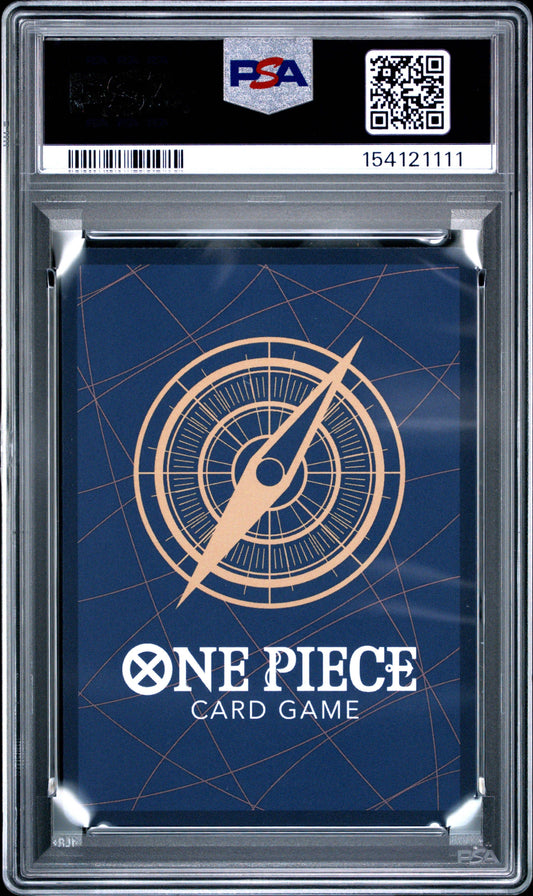 2025 One Piece Monkey D. Luffy 3rd Anniversary Brothers Pack PSA 10 graded trading card by BlueGloveTCG