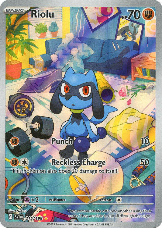 Riolu - 215/198 - SV01: Scarlet & Violet Base Set - 215/198