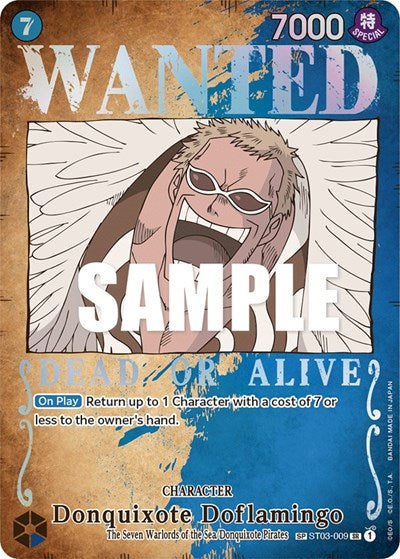 Donquixote Doflamingo (Wanted Poster) - Pillars of Strength - ST03-009
