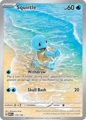 Squirtle - 170/165 - SV: Scarlet & Violet 151 - 170/165