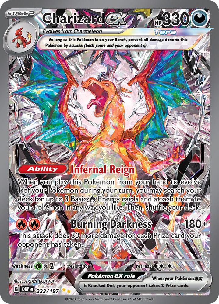 Charizard ex - 223/197 - SV03: Obsidian Flames - 223/197