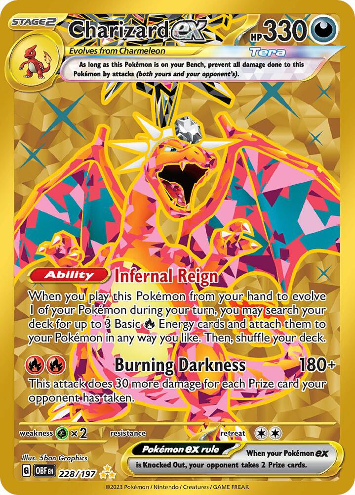 Charizard ex - 228/197 - SV03: Obsidian Flames - 228/197