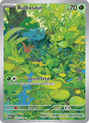 Bulbasaur - 166/165 - SV: Scarlet & Violet 151 - 166/165