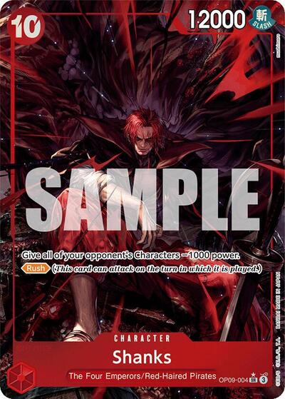 Shanks (004) (Alternate Art) - Emperors in the New World - OP09-004