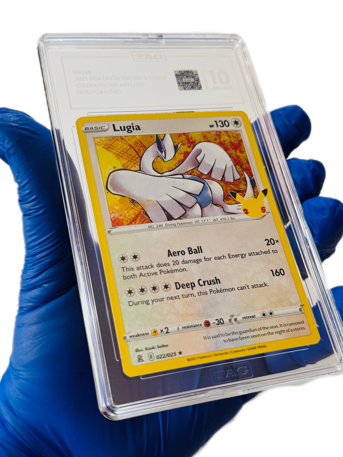 Lugia (holo) Celebrations Tag 10
