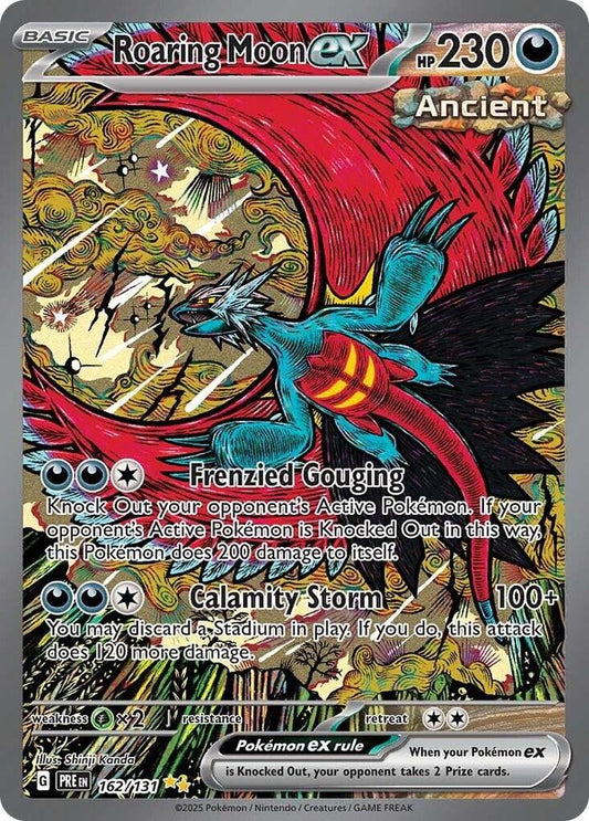 Roaring Moon ex - SV: Prismatic Evolutions - 162/131