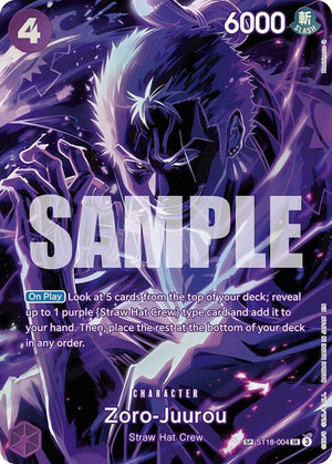 Zoro-Juurou (SP) - Legacy of the Master - ST18-004