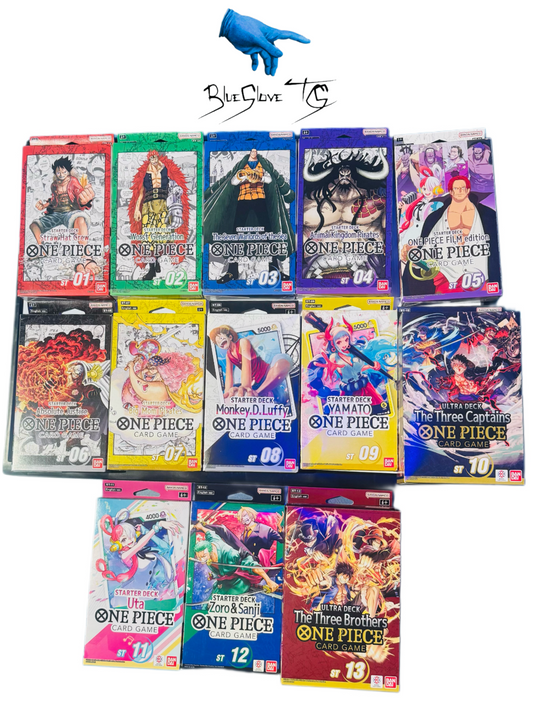One Piece Starter Deck ST01-ST13 Set