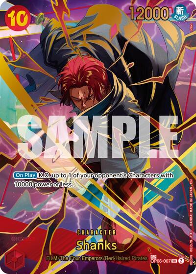 Shanks (SP) - Premium Booster -The Best- Vol. 2 - OP06-007