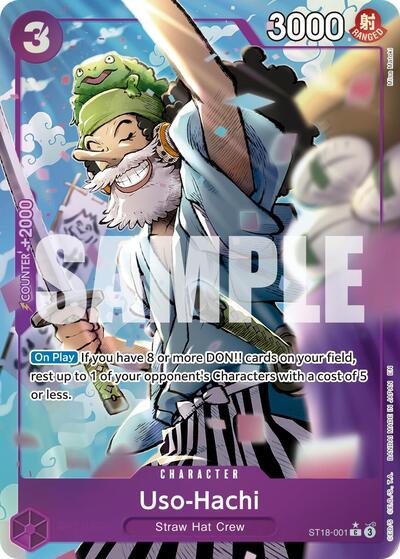 Uso-Hachi (Alternate Art) - Premium Booster -The Best- Vol. 2 - ST18-001