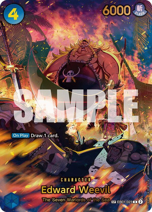 Edward Weevil - EB01-023 (SP) - The Azure Sea's Seven - EB01-023