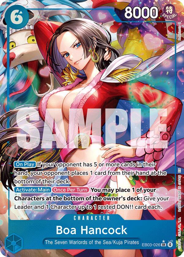 Boa Hancock (Alternate Art) - Extra Booster: One Piece Heroines Edition - EB03-026