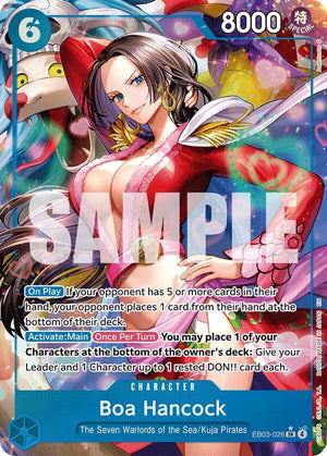 Boa Hancock (Alternate Art) - Extra Booster: One Piece Heroines Edition - EB03-026