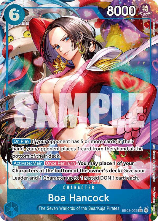 Boa Hancock (Alternate Art) - Extra Booster: One Piece Heroines Edition - EB03-026