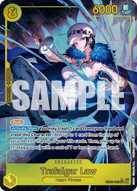 Trafalgar Law (Alternate Art) - Extra Booster: One Piece Heroines Edition - EB03-062