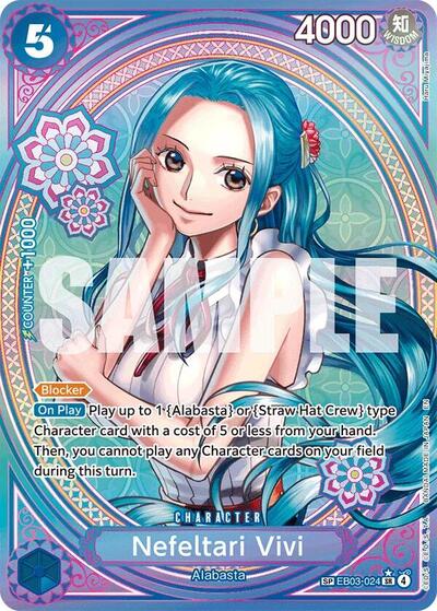 Nefeltari Vivi (024) (SP) - Extra Booster: One Piece Heroines Edition - EB03-024
