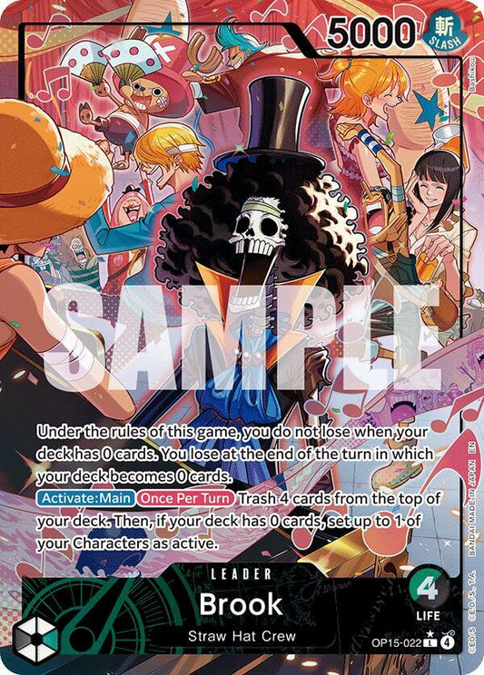 Brook (OP15-022) (Alternate Art) - Adventure on Kami's Island - OP15-022