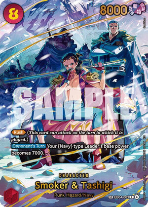 Smoker & Tashigi (SP) - Adventure on Kami's Island - EB04-003