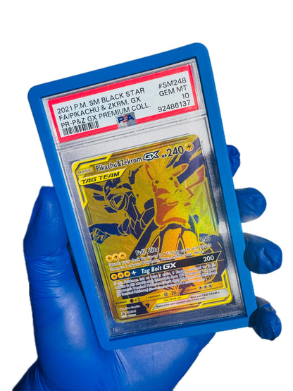 Pikachu & Zekrom GX Tag Team Psa 10