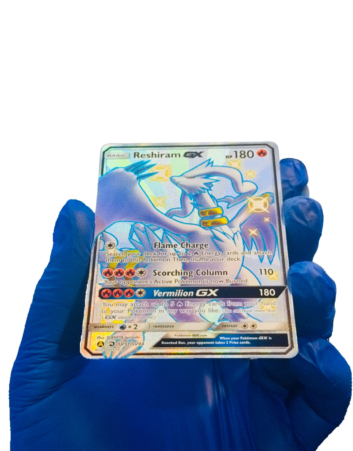 Reshiram GX (Shiny)