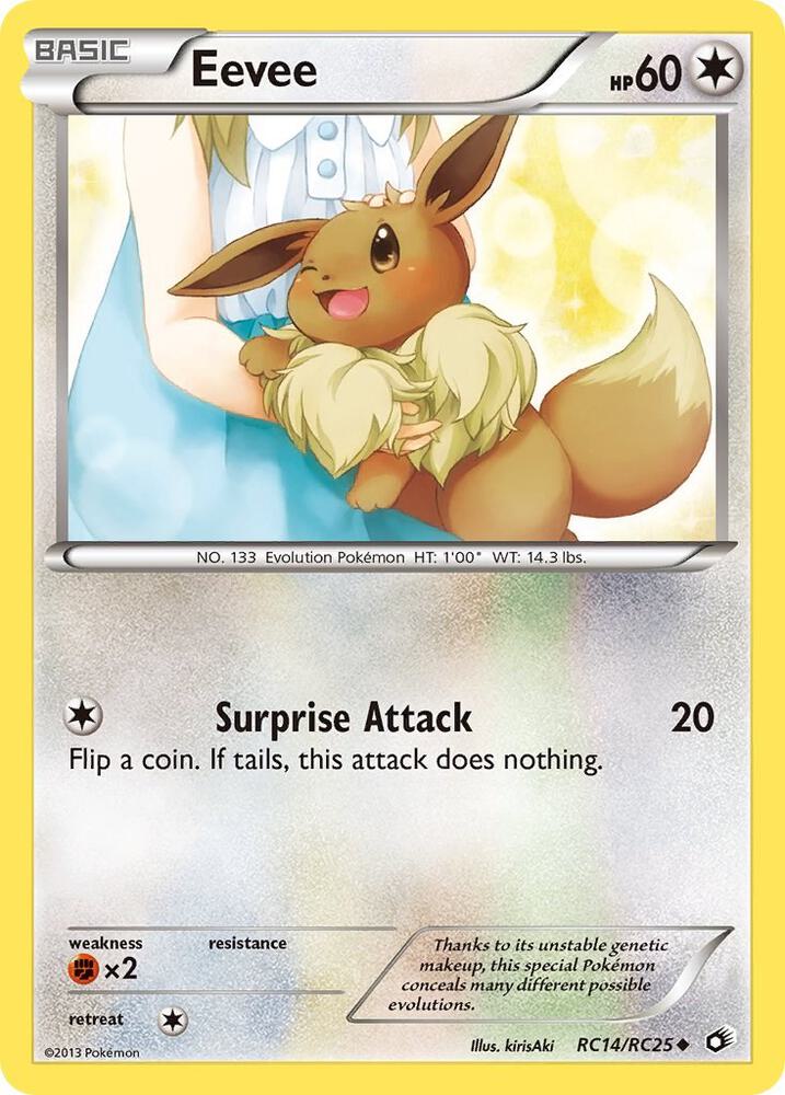 Eevee - Legendary Treasures: Radiant Collection - RC14/RC25
