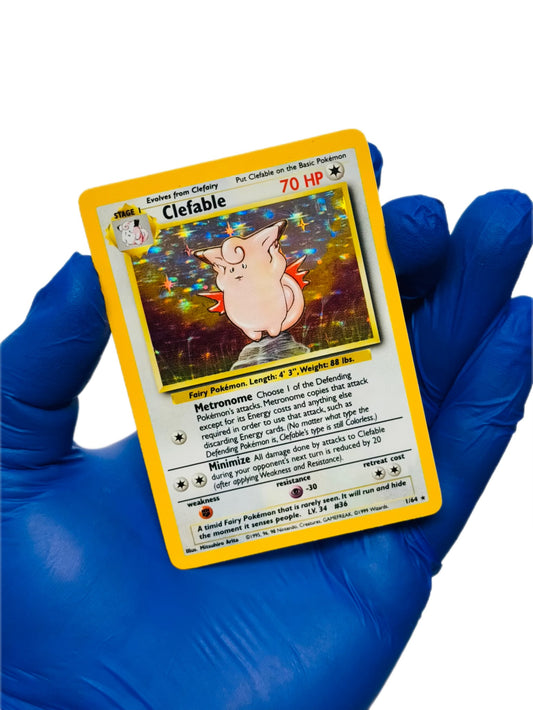 Clefable Holo (No Jungle Symbol Error)