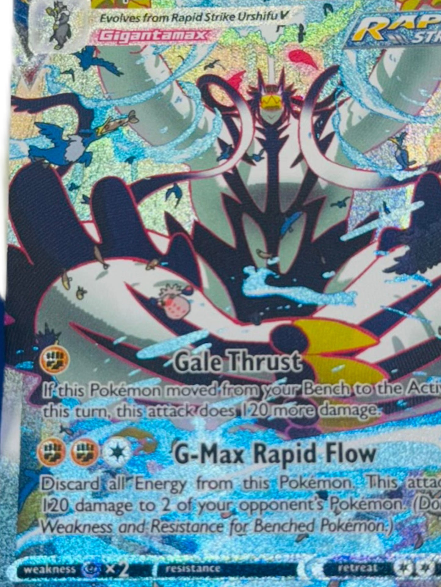 Rapid Strike Urshifu Vmax (Alt Art)