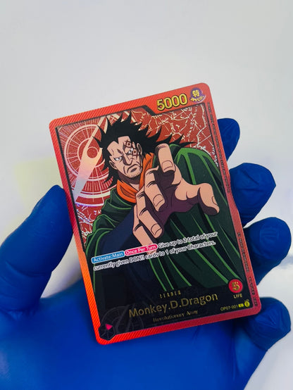 Monkey D Dragon Op07-001 (Leader Alrt Art)