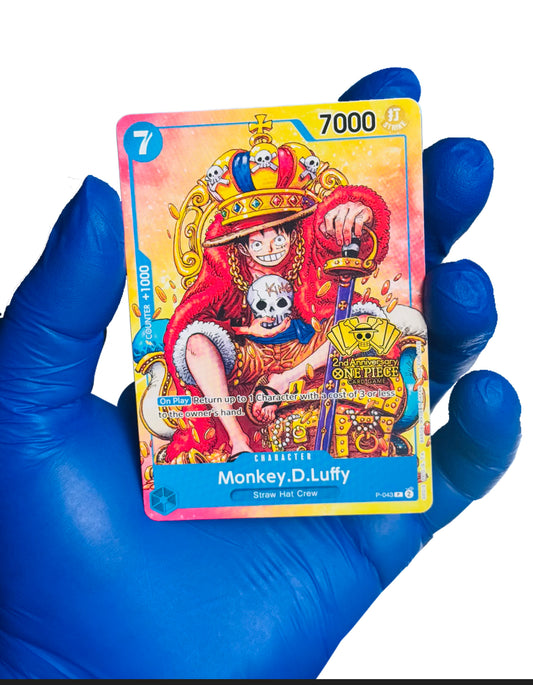 Monkey D. Luffy 2nd Anniversary Stamped Promo