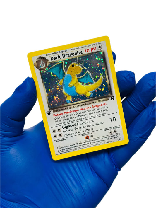 Dark Dragonite (1st Edition Holo) (Italian)