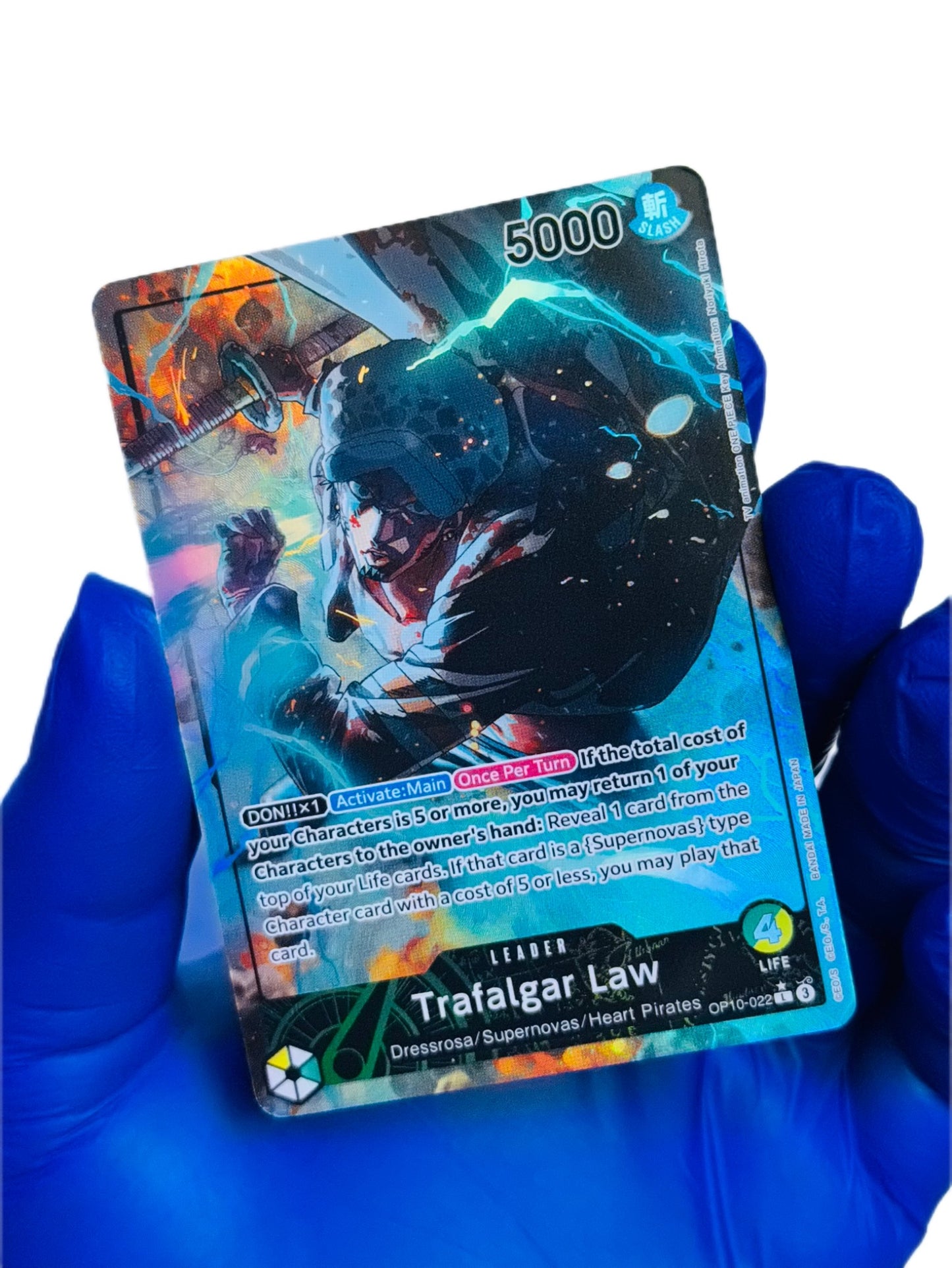 Trafalgar Law (Leader Alt Art) OP10–022