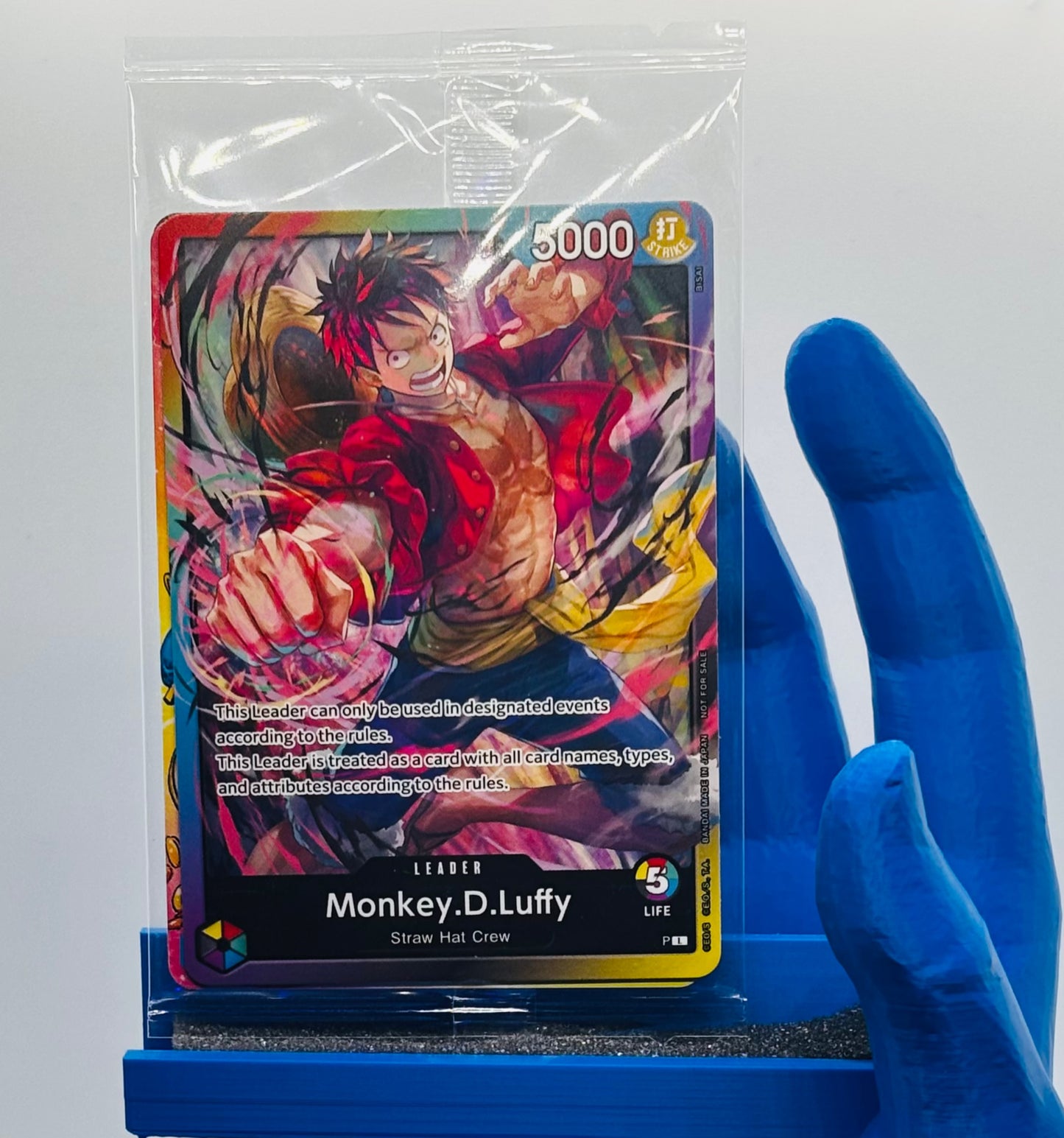 Monkey.D.Luffy (2nd Anniversary Stamped Promo)  Sealed