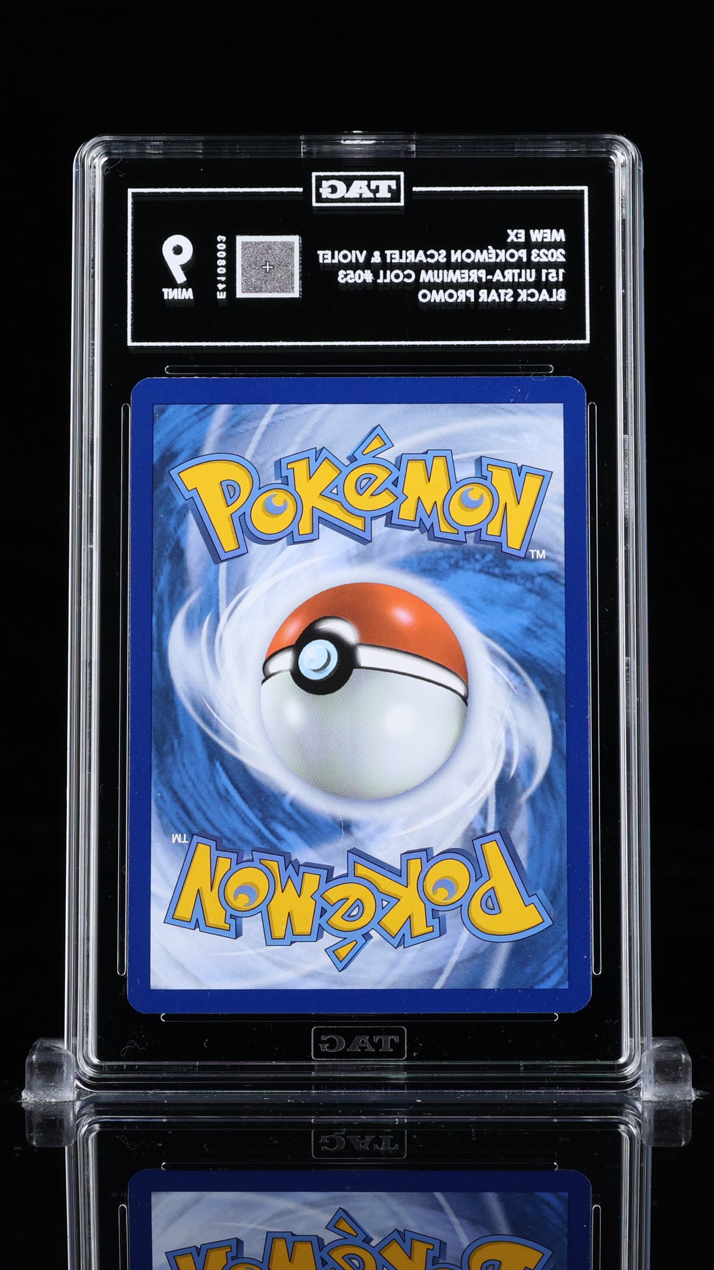 Mew Ex 151 UPC Promo TAG 9 (Mt)