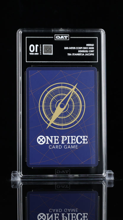 QUEEN
2024 ONE PIECE #ST04-005
TWO LEGENDS
SPECIAL ALTERNATE ART TAG 10
