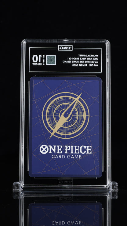 TAG 10 Monkey.D.Luffy EB04-061 Alt Art SR One Piece Card Game (Pop 5)
