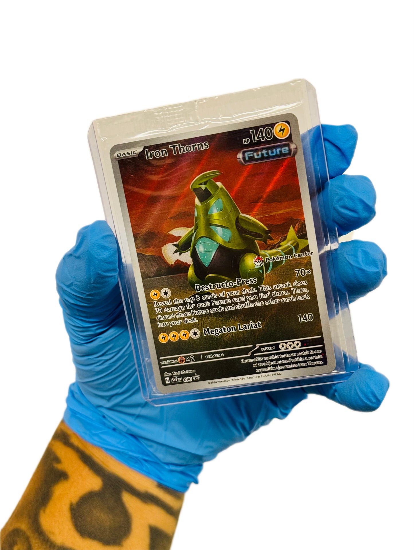 Iron Thorns Pokemon Center Promo sealed