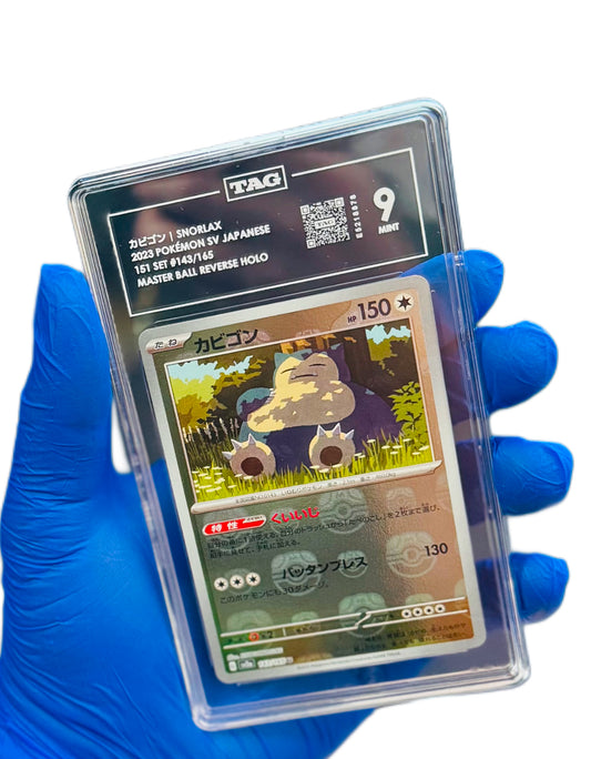 Snorlax Master Ball TAG 9