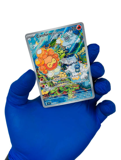 Castform Sunny Form illustration Rare
