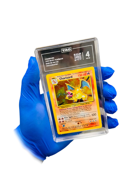 Charizard 4/102 Base Set TAG 4