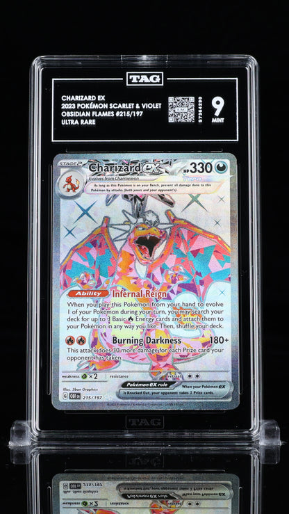 Charizard Ex TAG 9 (MT)