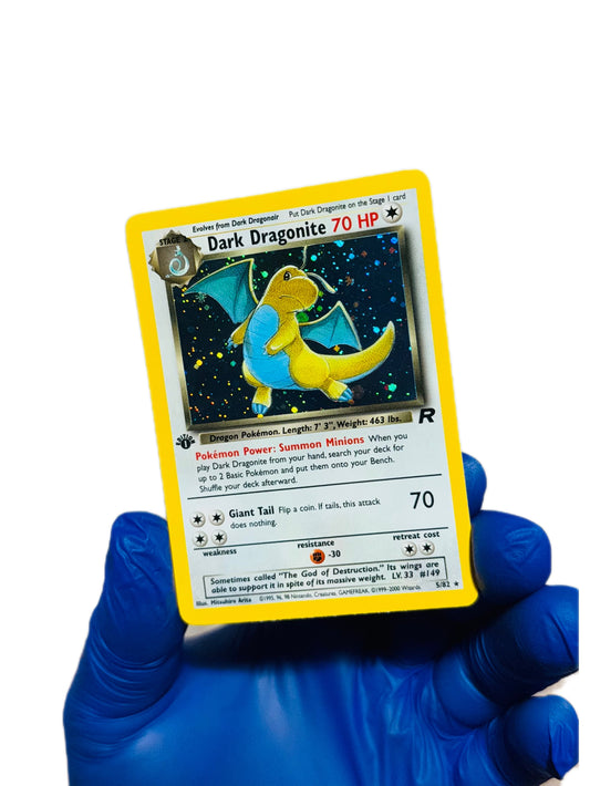 Dark Dragonite Holo (1st Edition)