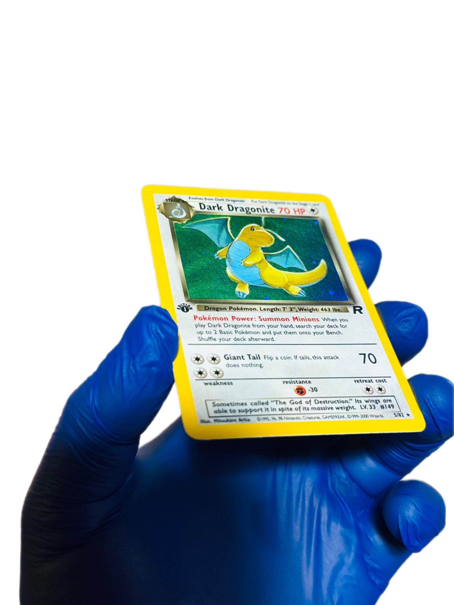 Dark Dragonite Holo (1st Edition)