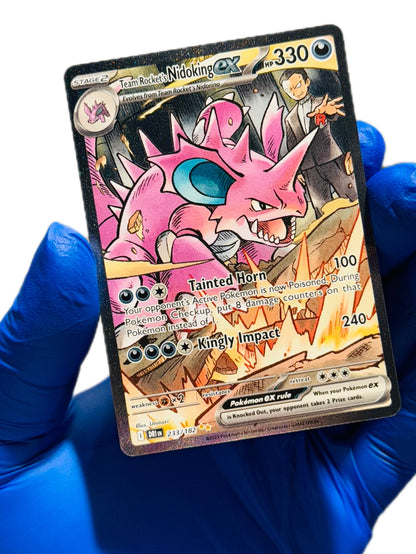Team Rocket’s NidoKing Ex (SIR) 233/182