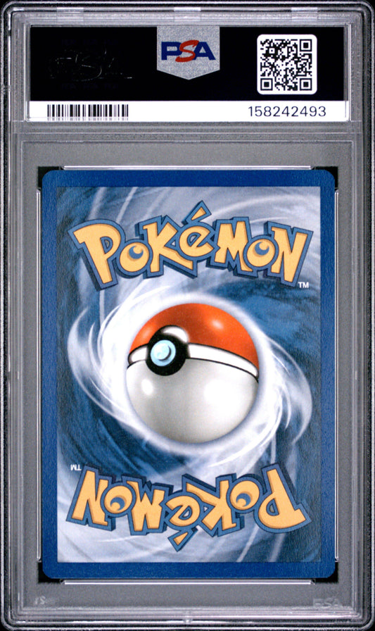 2000 Pokémon Promo Black Star #10 Meowth-Holo single graded card by BlueGloveTCG, PSA 9, visible holographic features and card details.