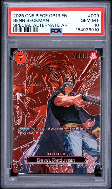 BENN BECKMAN OP13-009 SP PSA 10
