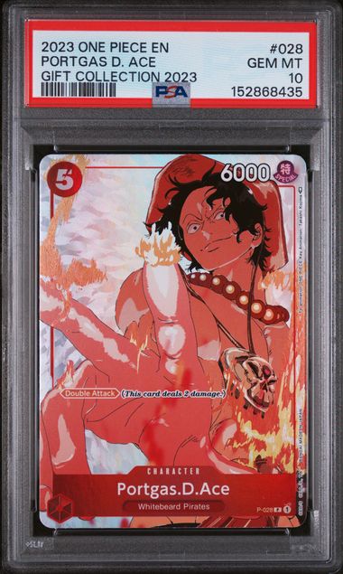 PORTGAS D. ACE GIFT COLLECTION  PSA 10