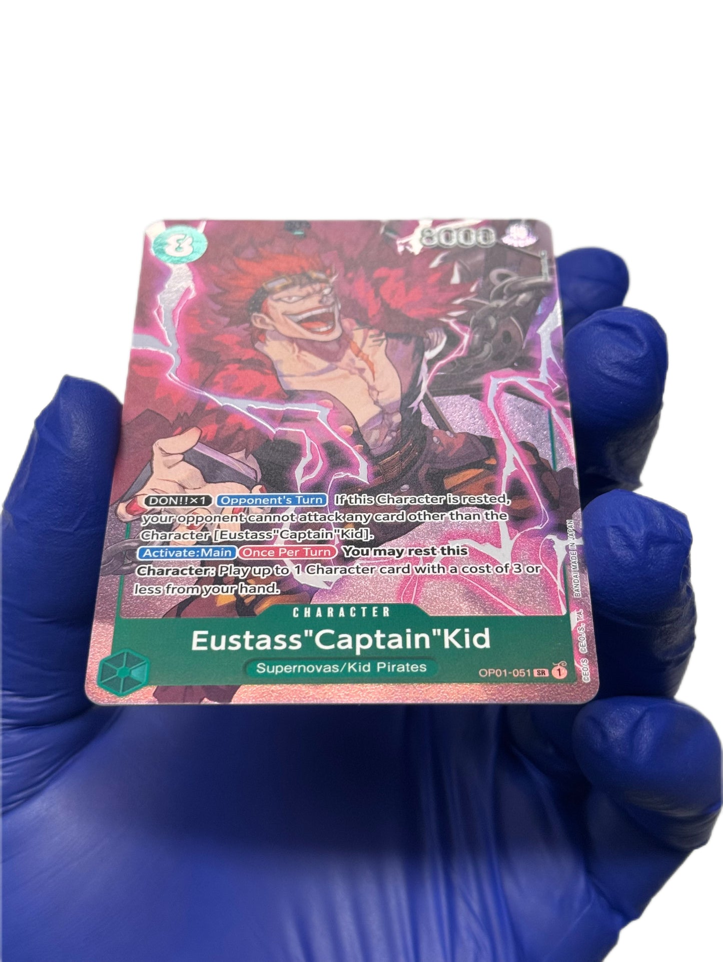 Eustass "Captain" Kid (SR) OP01-051